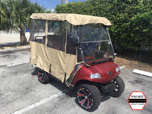 golf cart rain enclosure, ezgo enclosure, club car enclosure